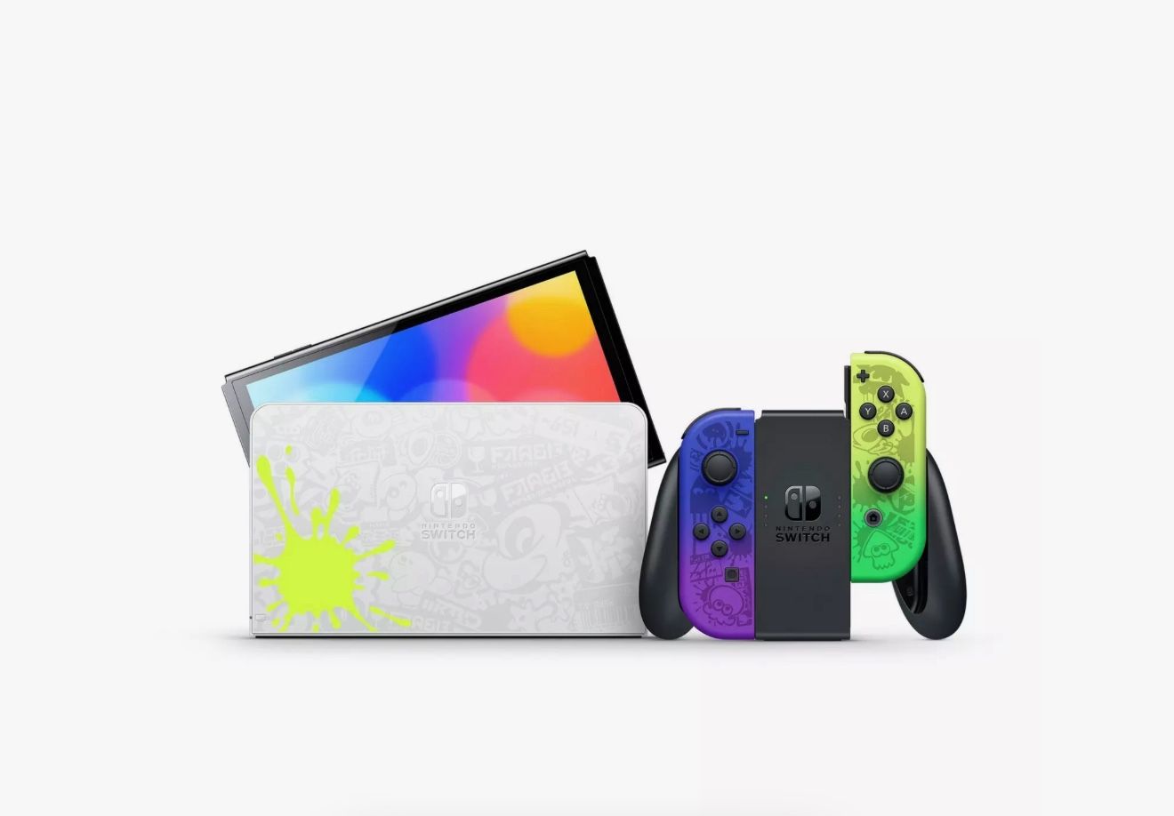 Switch OLED Special edition Splatoon 3