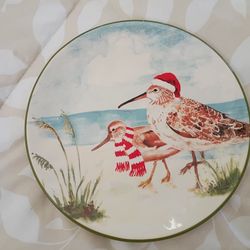 Hand Painted Dolomite Sandpipers 