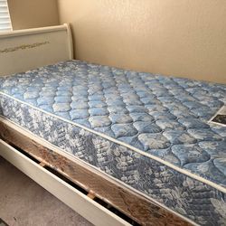 Twin Bed Frame With Mattress