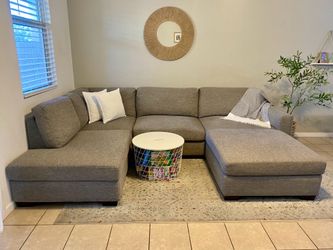 Large Thomasville Gray Sectional