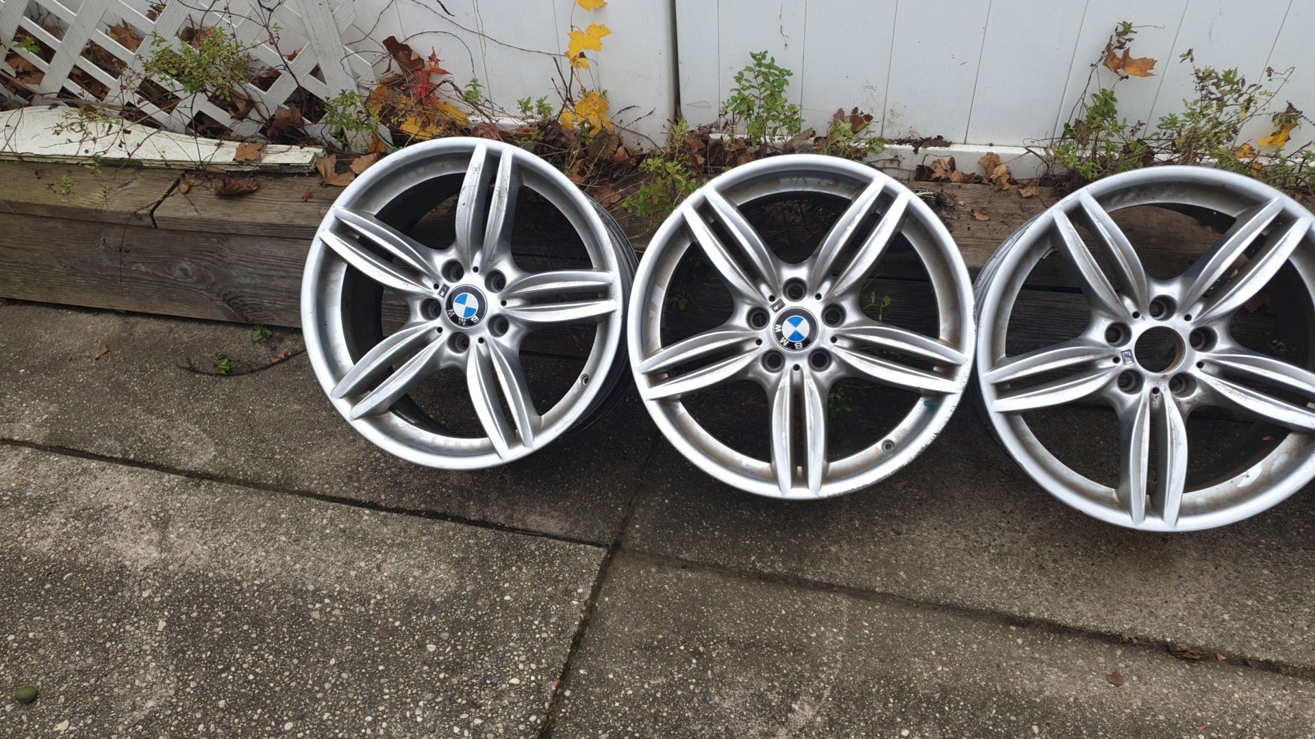 Bmw style 351m staggered wheels rims only