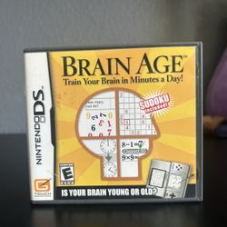 Brain Age: Train Your Brain in Minutes a Day (Nintendo DS, 2006)