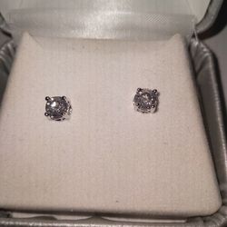 1 Carat Diamond Earrings
