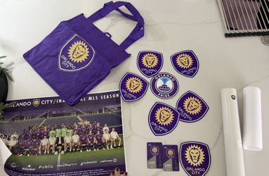 Orlando City Soccer Magnets Bag Passes Poster