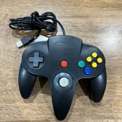 USB N64 Controller Joystick Nintendo 64 Gamepad for PC Mac Laptop Computer Games