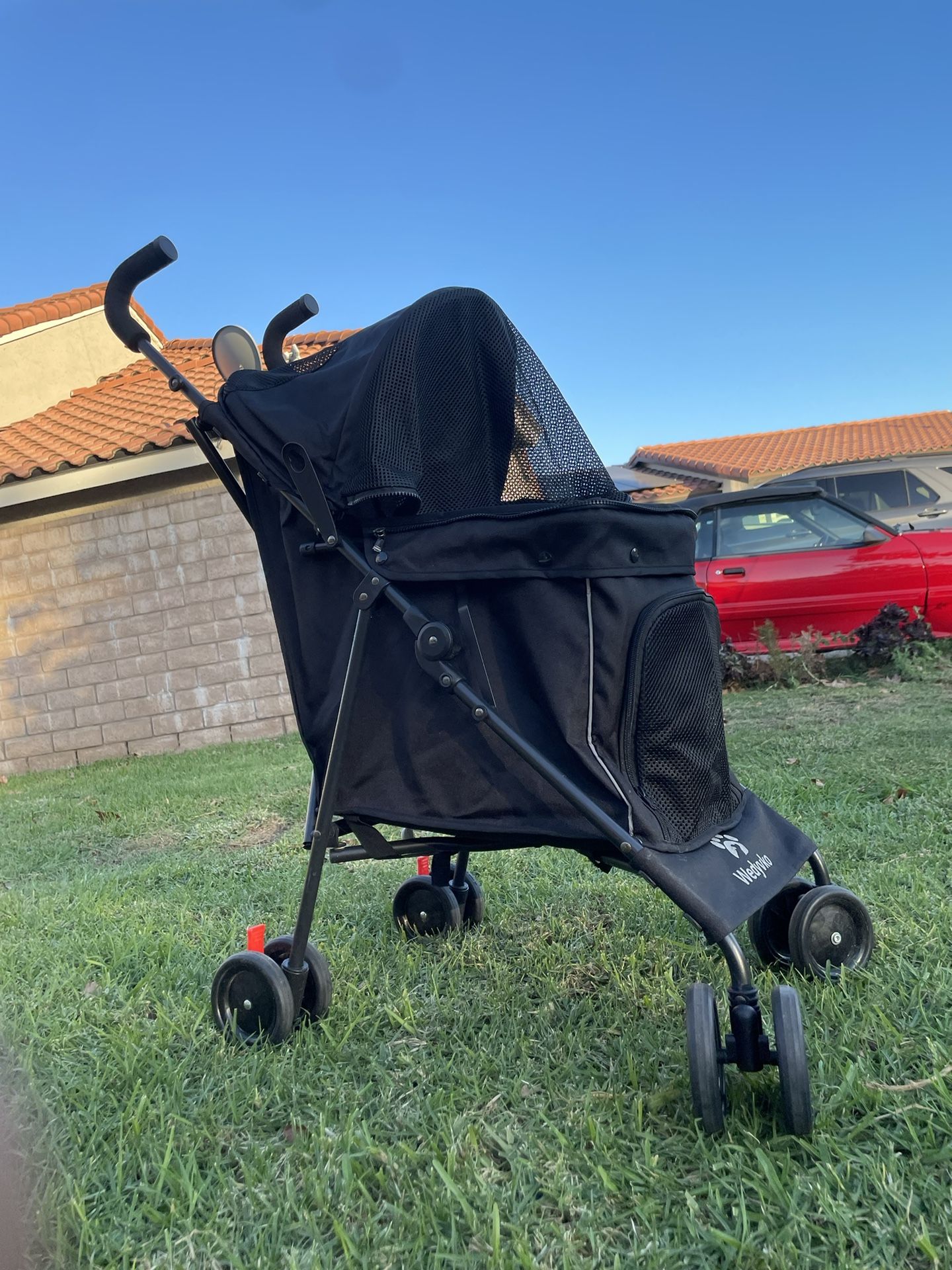 Wedyvko Pet Stroller with Leash