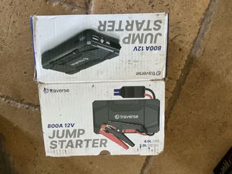 12 V  jump  starter  -  $10