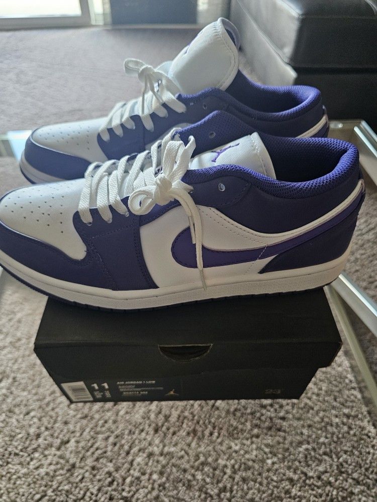Jordan 1 Low "Purple"