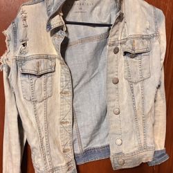 Aeropostale Distressed Jean Jacket