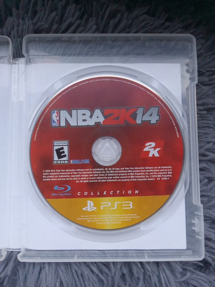 PS3 NBA 2K 14