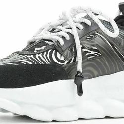 Versace Chain Reaction Zebra Shoes for Sale in Miami FL OfferUp