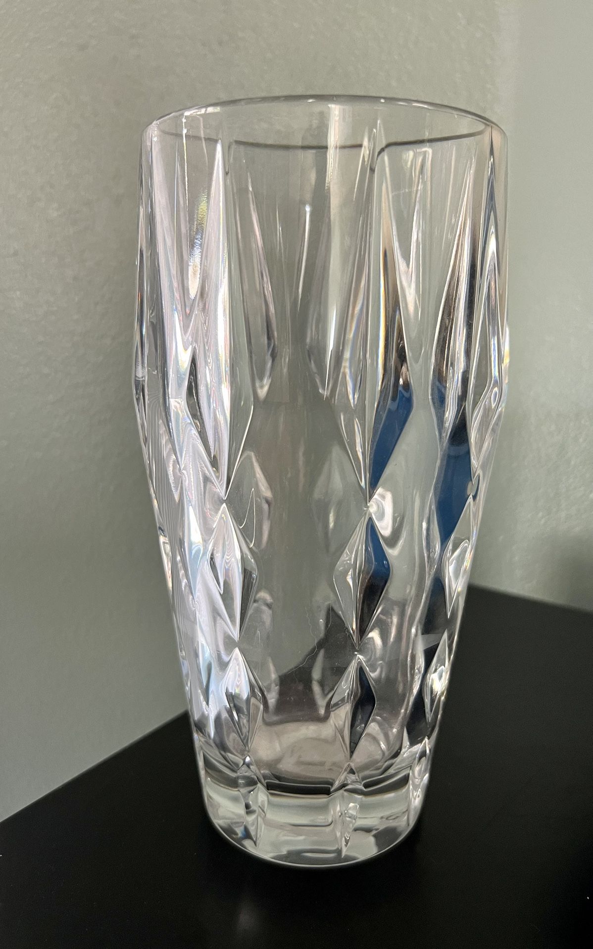 Wedgewood Vera Wang Lead Crystal Vase