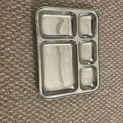 5 Compartment Mess Tray