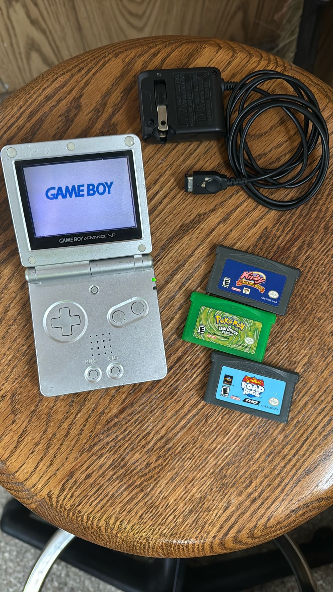 Gameboy Advanced SP And Games