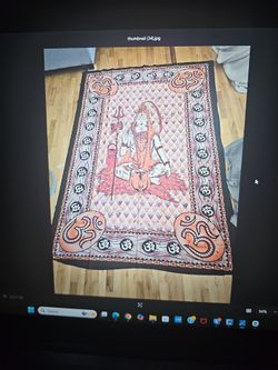 tapestry  can be used as a blanket or area rug or as a floor or wall decoration.