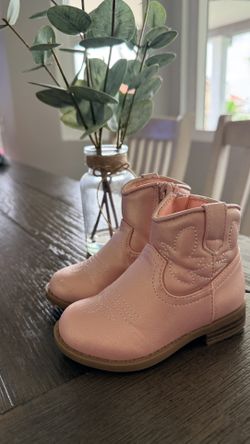 Pink Toddler Boots