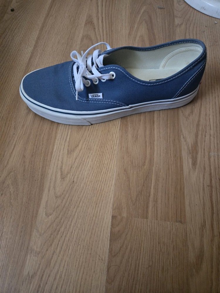 Vans Shoes. Authentic Navy Size 10