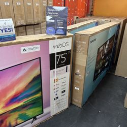 75”LG QNED80 4K S-MART TV