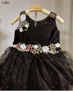 Black Beautiful Party Wear Elegant Dress Awailable In All Sizes