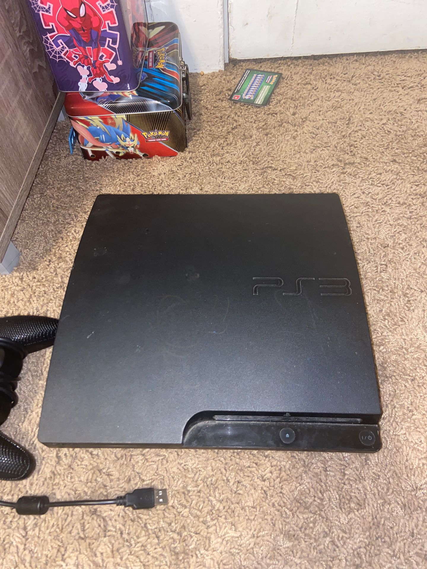 PS3 w/ controller & all games