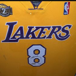 Kobe Bryant Signed #8 Lakers Jersey – Upper Deck Authenticated – #17/108 –$10,000