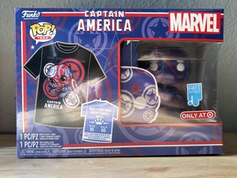 Funko Pop - Captain America Art Series W/ XL T-shirt