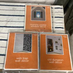 Halloween Wall Decor 3 New Unwrapped