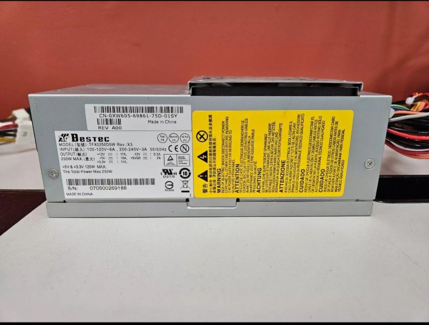 Bastec Power Supply TFX0250D5W 250 W Used