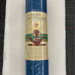 Yoga Mat Exercise Mats 8mm TPE Non-Slip Extra Thick High-Density Eco Friendly for Yoga Workout Pilates Yoga Mats for Women, Men, New