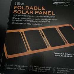foldable solar panel(on the go)