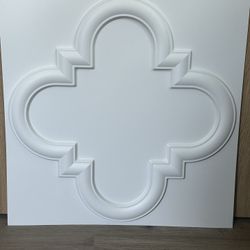 PVC White Ceiling Tiles 24in By 24in