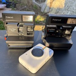 Vintage Polaroid Cameras   