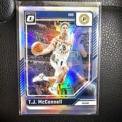T.J. MCCONNEL PACERS OPTIC NBA PANINI SPORTS CARD!