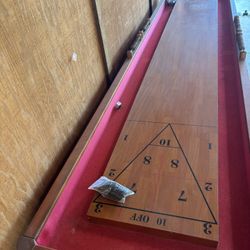 Shuffleboard Table 