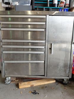 Used tool box