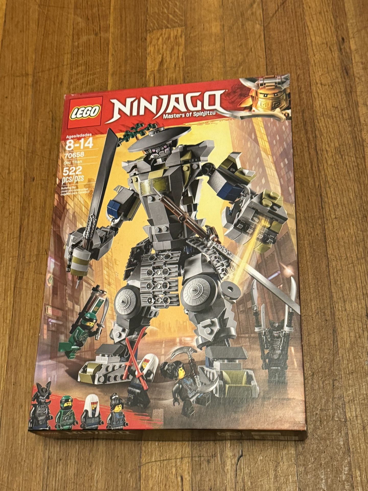 Lego NINJAGO Oni Titan (70658) Masters of Spinjitzu Brand new