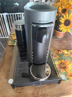 Nespresso Vertuo Espresso Machine with Milk Frother & Storage Drawer   ^ That’s the title copy and paste ^