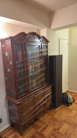 Storage cabinet antique