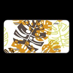 License Plate Novelty Car Front Design Decoration Decor Pattern