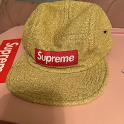 Supreme Glitter Terry Camp Cap SS19