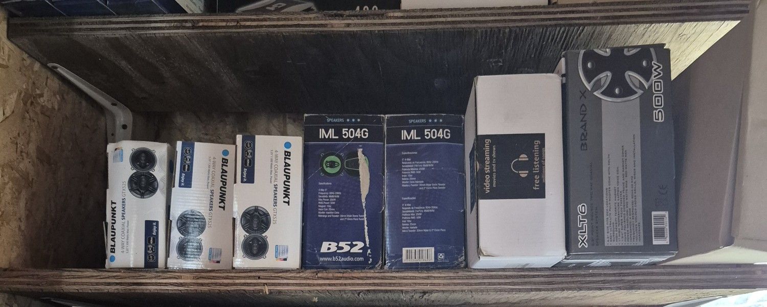 Multiple Car Audio Mids And Highs