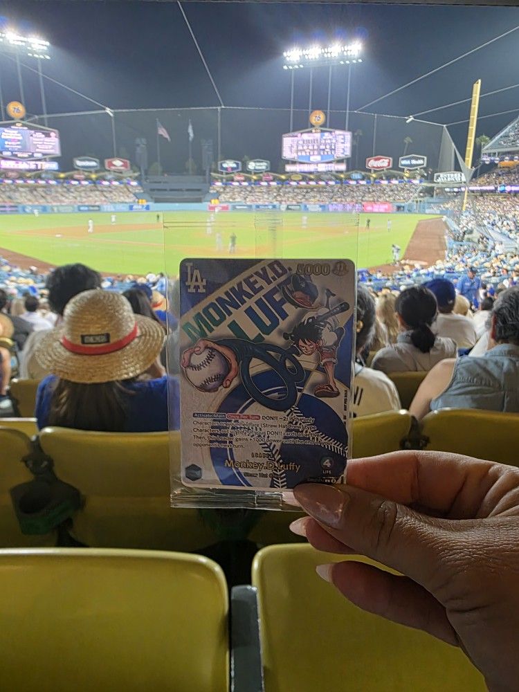One-Piece Dodgers Luffy Anime Card