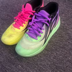 Mens Puma Lamelo Ball Rick x Morty Colorway