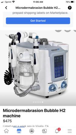 Microdermabrasion machine