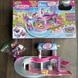 Shopkins Splash'n'go Spa Wash + Extra Cars
