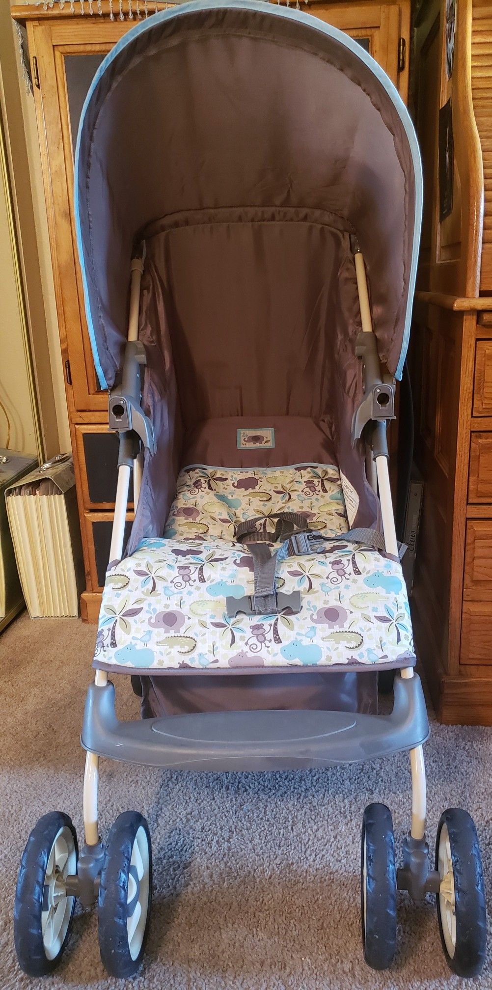 NOW FREE CANOPY BABY STROLLER