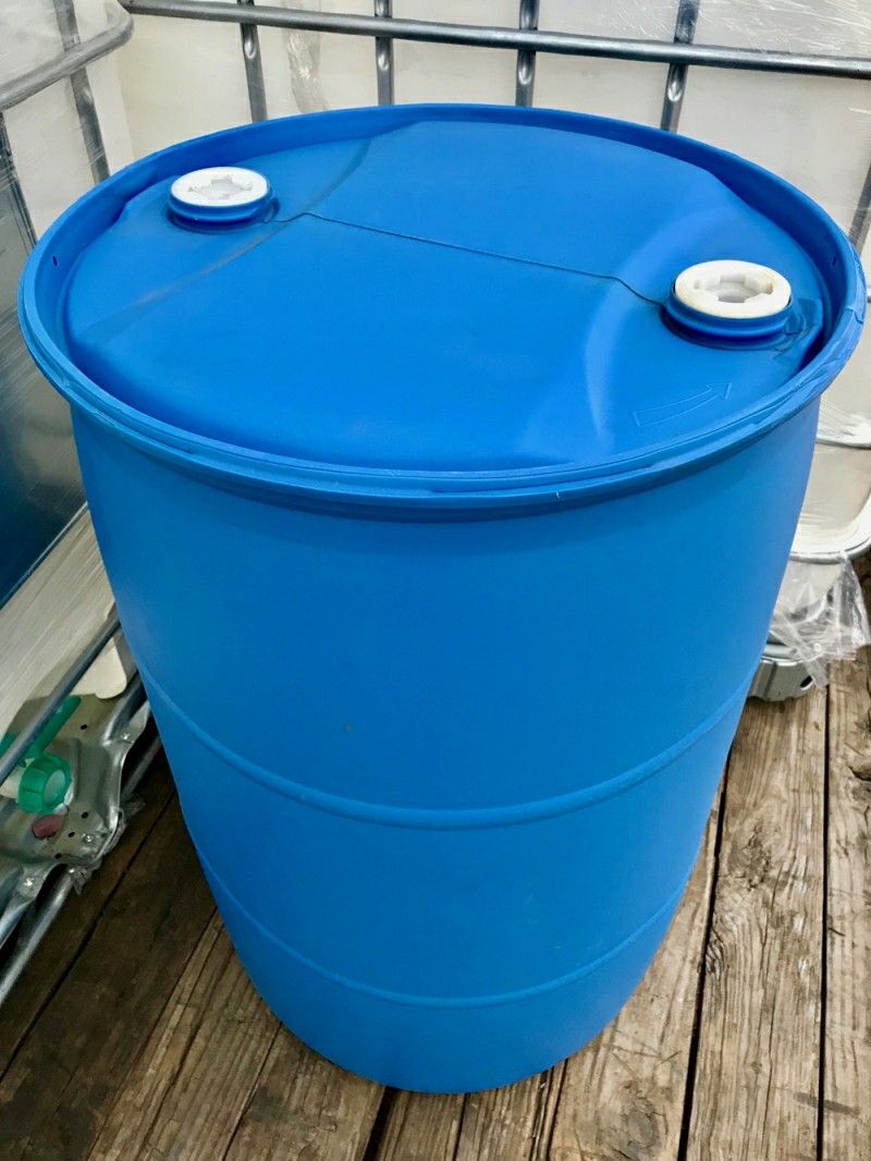 55 Gallon Food Grade Plastic Drums / Rain Barrels