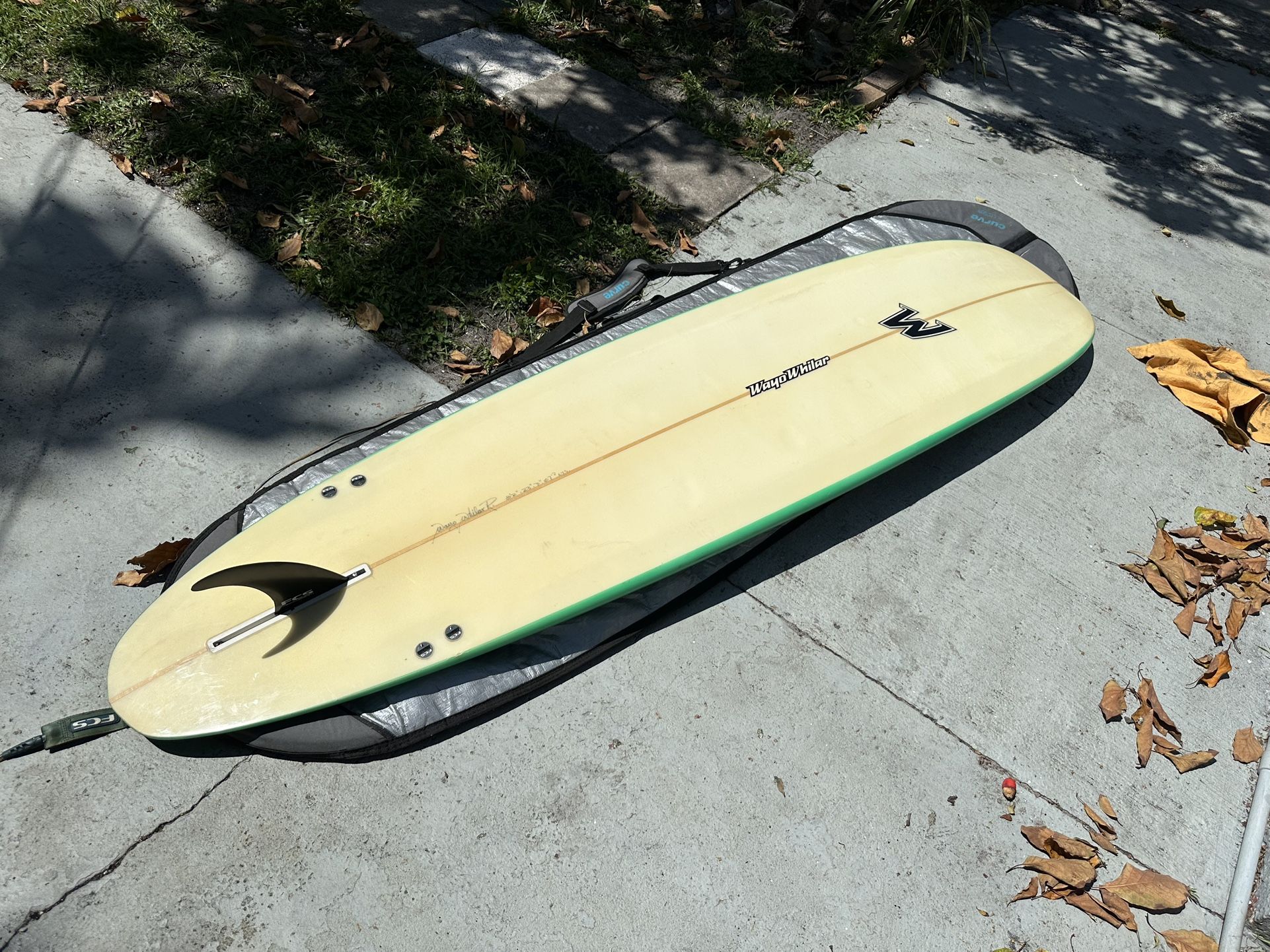 Custom 8’2 Wayo whilar Fiberglass Board