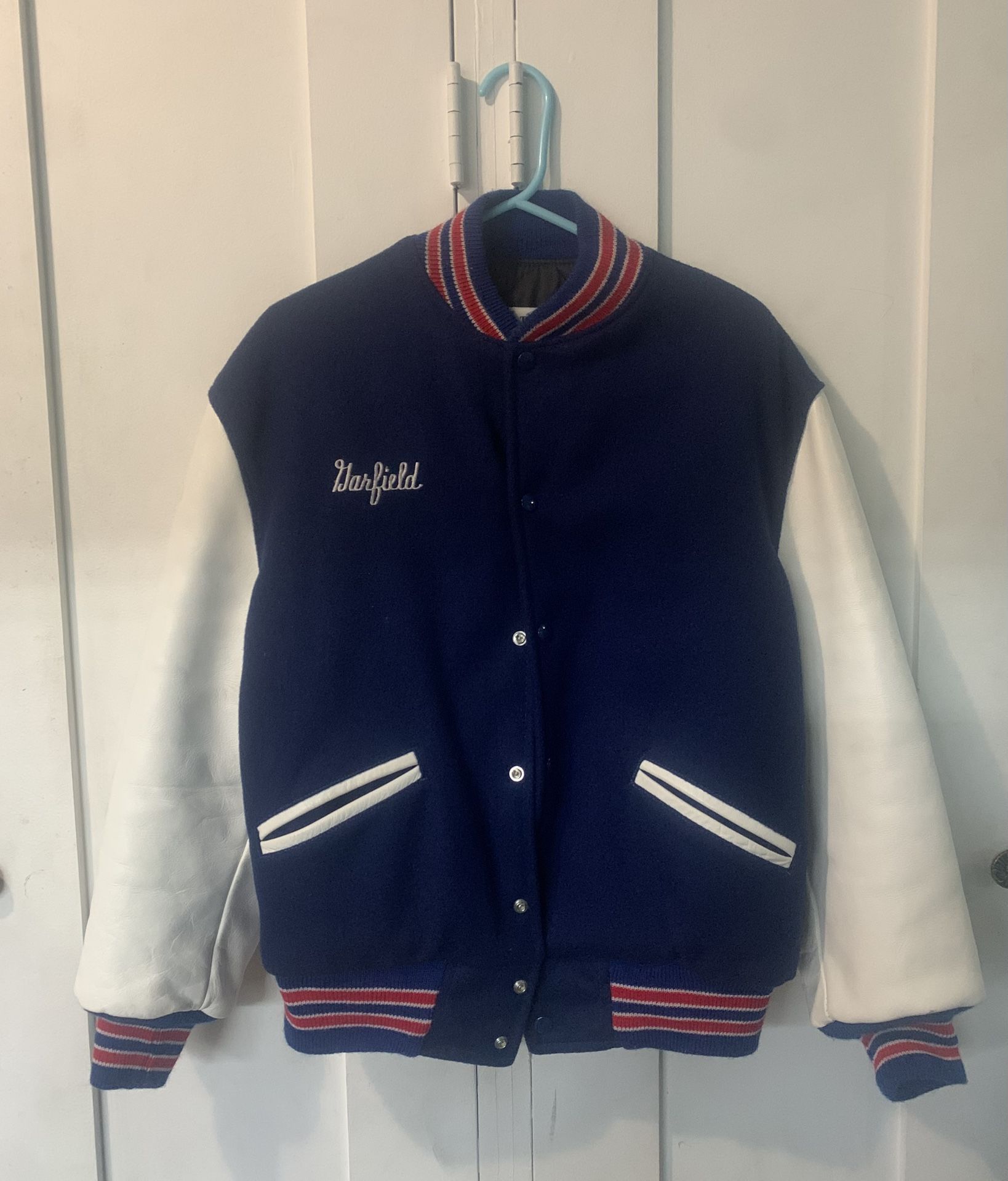 Vintage Very Rare Trophy Jackets “Garfield” Varsity Jacket