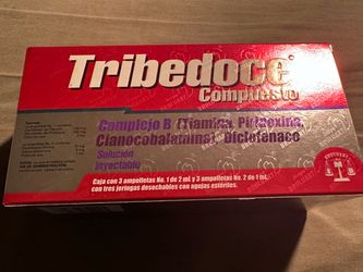 Tribedoce Complejo B Injectable Solution (Exp 9/2027)